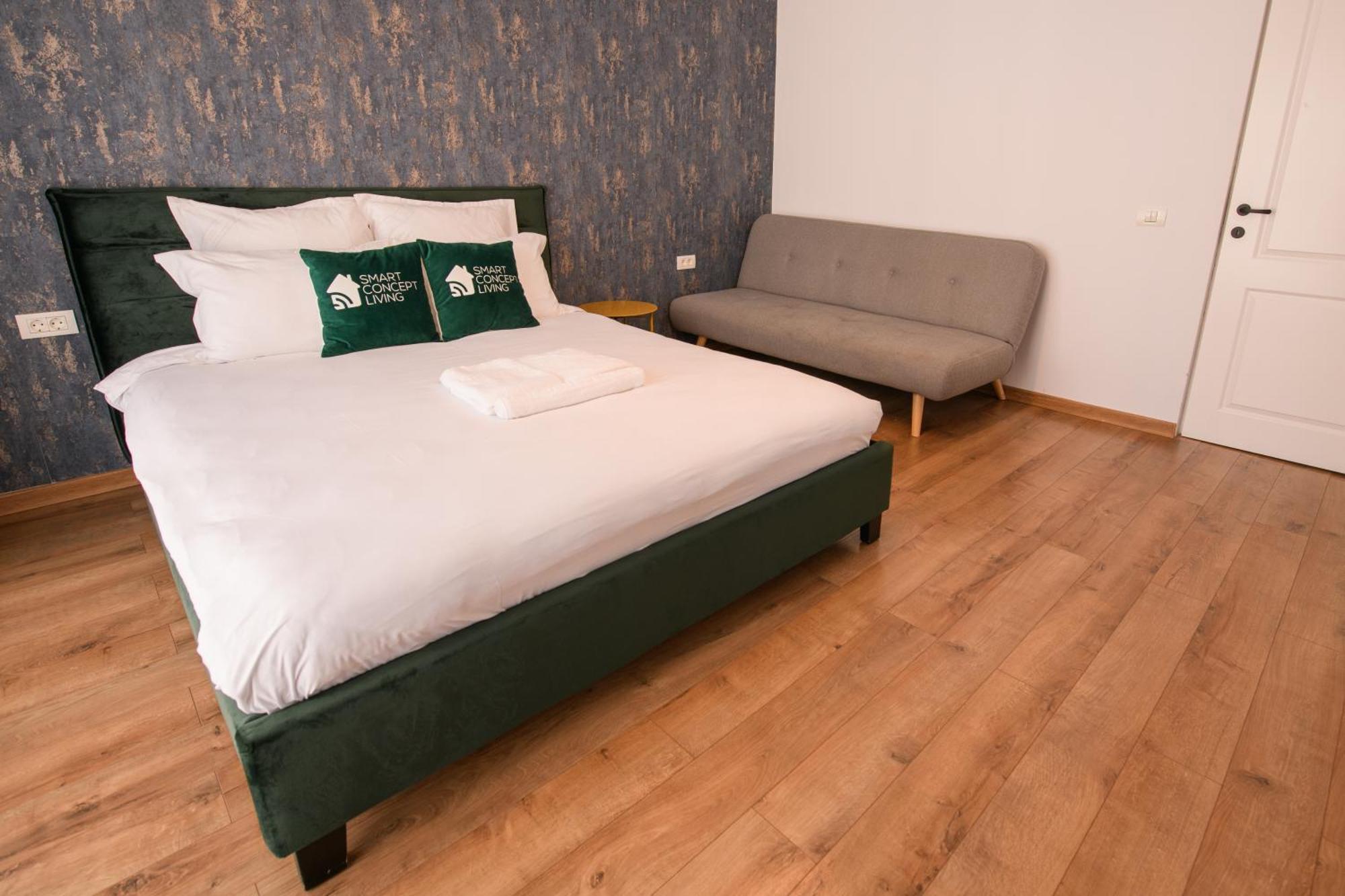 Smart Concept Living Plaza Daire Bükreş Dış mekan fotoğraf