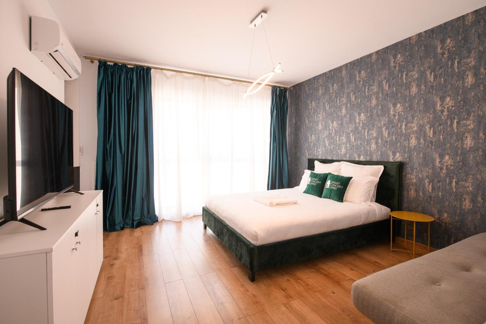 Smart Concept Living Plaza Daire Bükreş Dış mekan fotoğraf