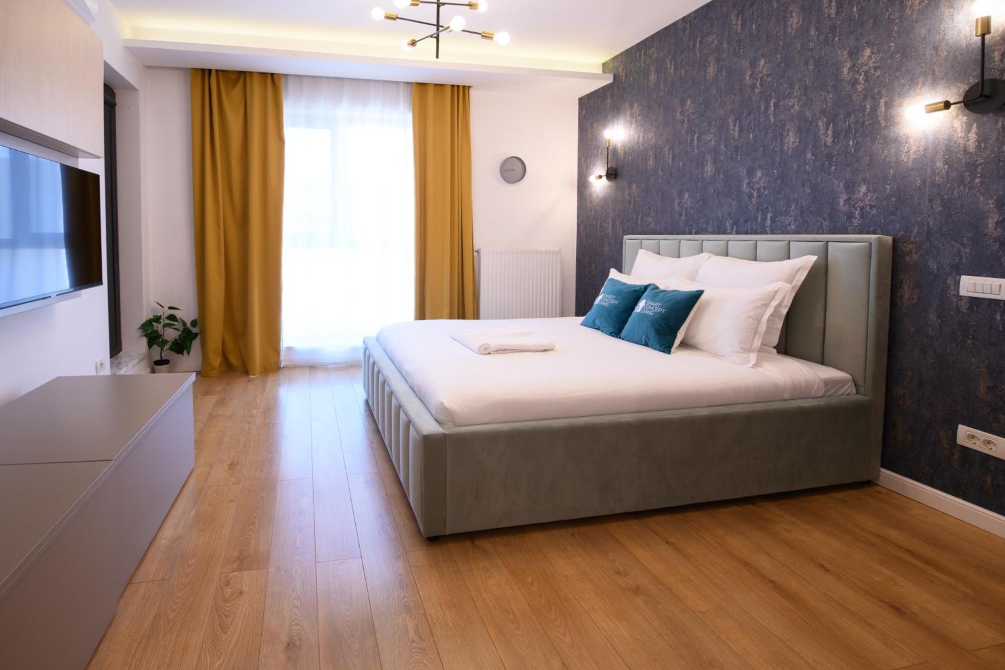 Smart Concept Living Plaza Daire Bükreş Dış mekan fotoğraf