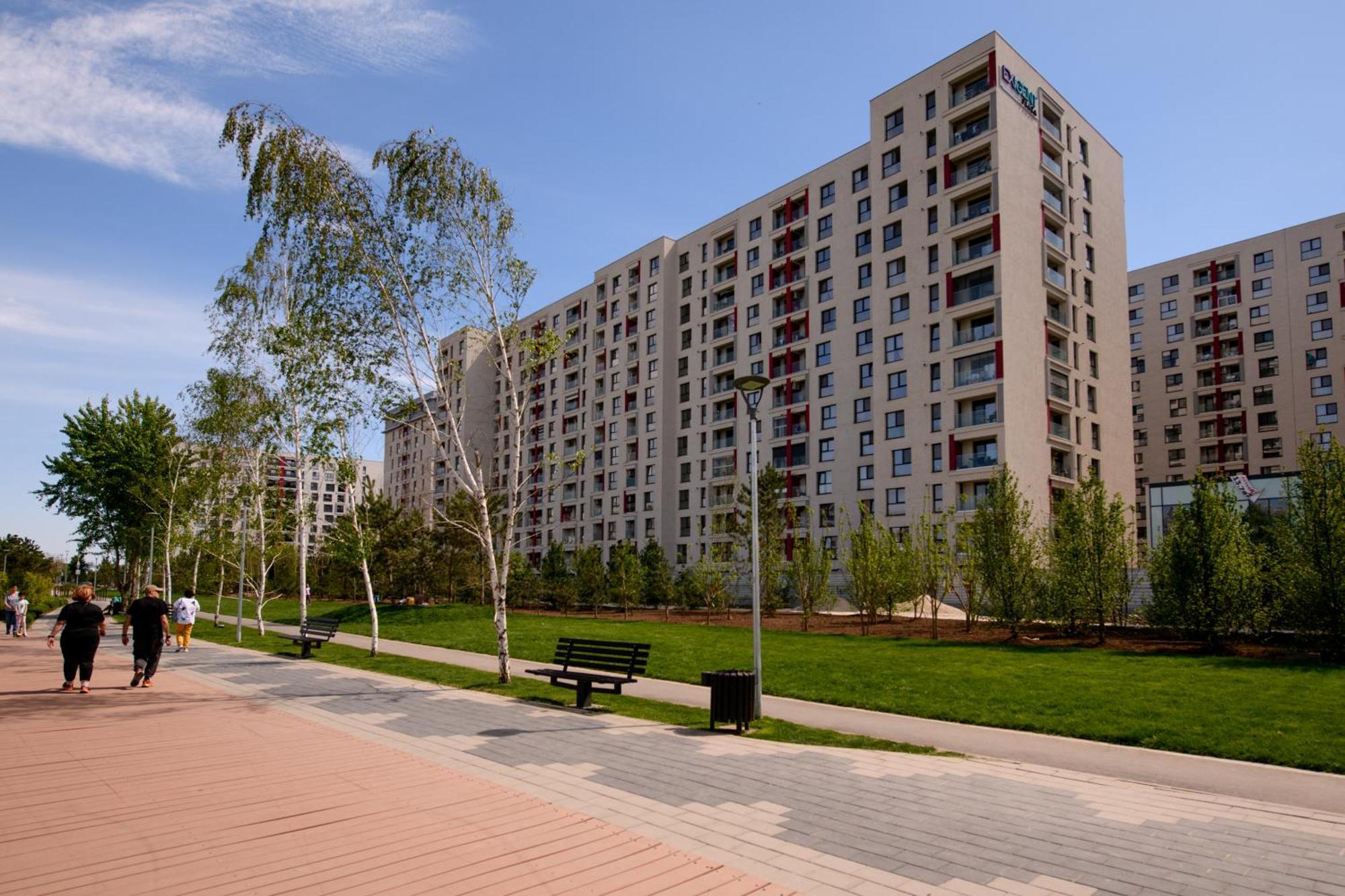 Smart Concept Living Plaza Daire Bükreş Dış mekan fotoğraf
